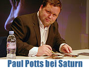 Klassik Star Paul Potts zu Gast bei Saturn (Foto: MartiN Schmitz)
